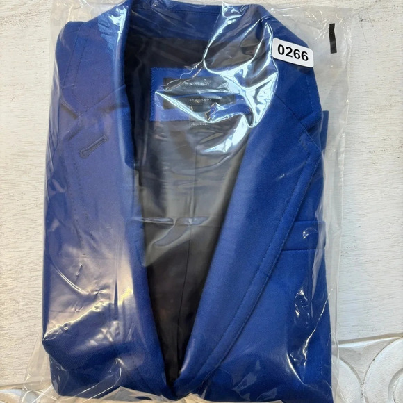 J. Crew Royal Blue Wool Original Schoolboy Blazer Sz 0 Gold Buttons - Picture 9 of 9